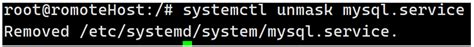 7 installation on Ubuntu 16. . Failed to start mysql service unit mysql service is masked
